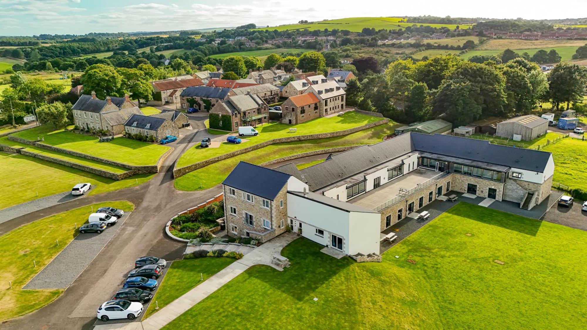 Plawsworth Hall Serviced Cottages And Apartments Durham Bagian luar foto